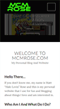 Mobile Screenshot of mcmrose.com