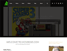 Tablet Screenshot of mcmrose.com